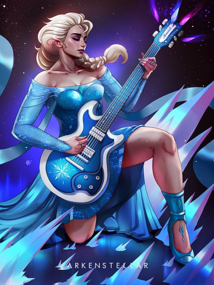 Fierce Rock Star Princesses : Disney Rock and Roll
