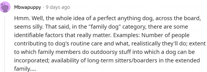 So many factors here: