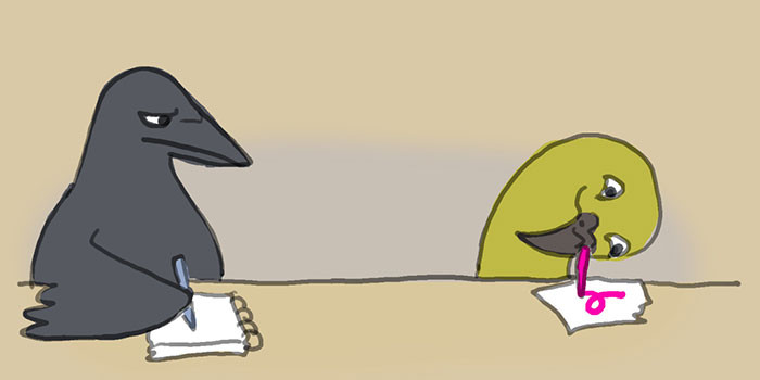 The comparison through a Bird University story is even accurate!