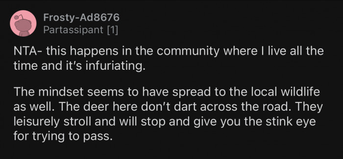 It's never fun when people randomly decide to do this.