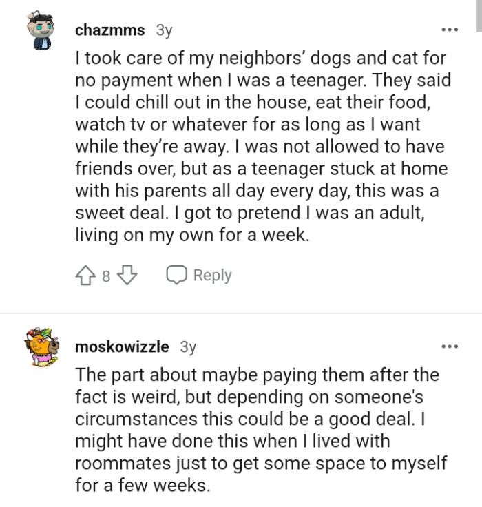 This Redditor Was Not Allowed to Have Friends Over