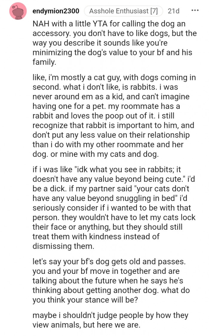 8. What this Redditor does not like are rabbits
