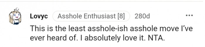 This Redditor totally loves the story