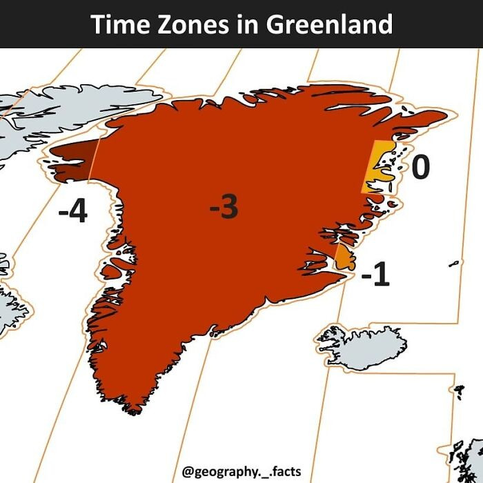 5. Time Zones in Greenland