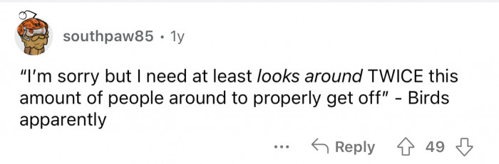 I know what this is missing... MORE OF US!! BRING MORE OF US!!