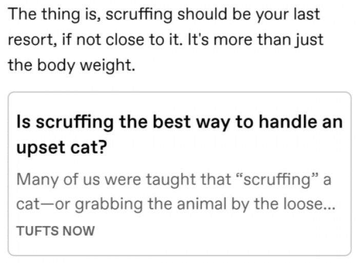 7. But it should be your last resort