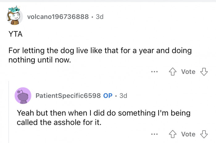 OP should have acted faster than she did.