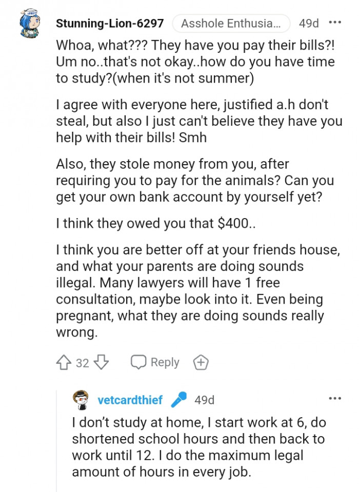 7. You are better off at your friend's house