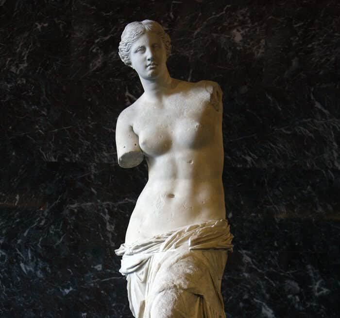 4) Aphrodite of Melos (Venus of Milo)