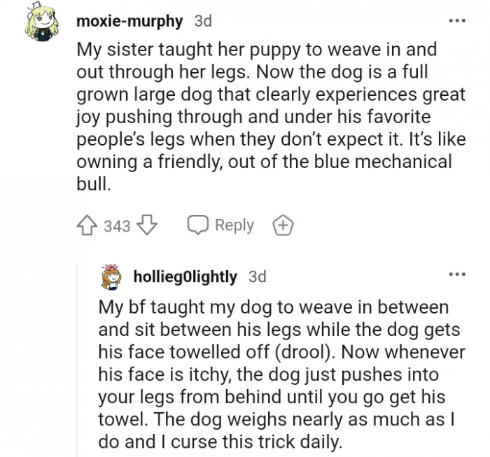 5. Owning a friendly, out-of-the-blue mechanical bull