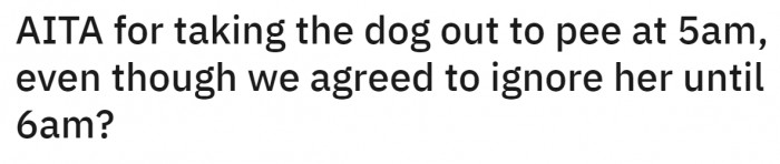 Here's her concern and the whole story:
