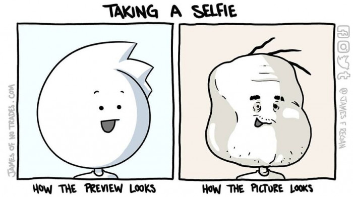 21. The reality of selfies