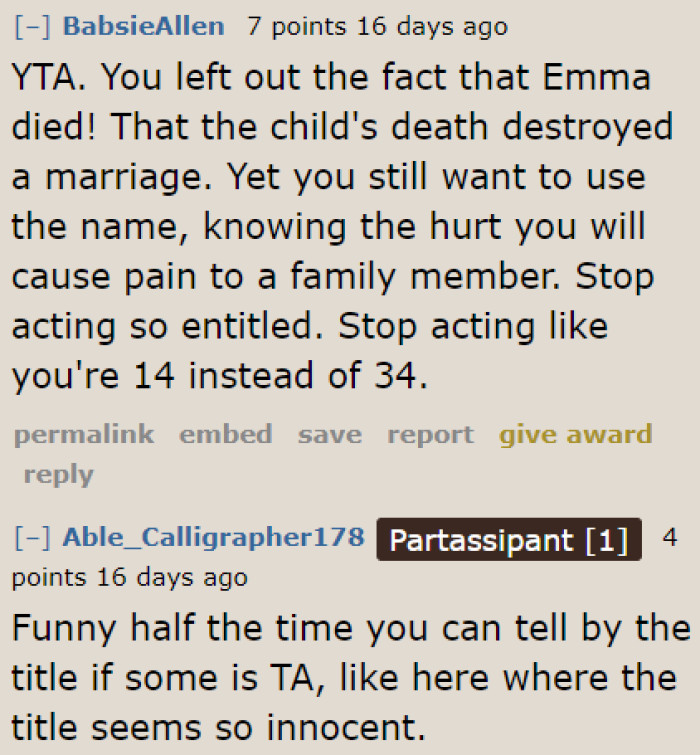 The OP Is So Immature.