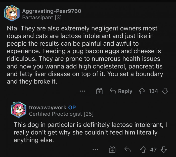 OP's friends are negligent dog owners.