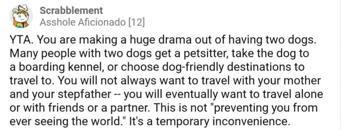 A temporary inconvenience