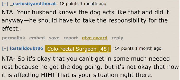 The woman is doing a lot for this family. He needs to do the same thing.