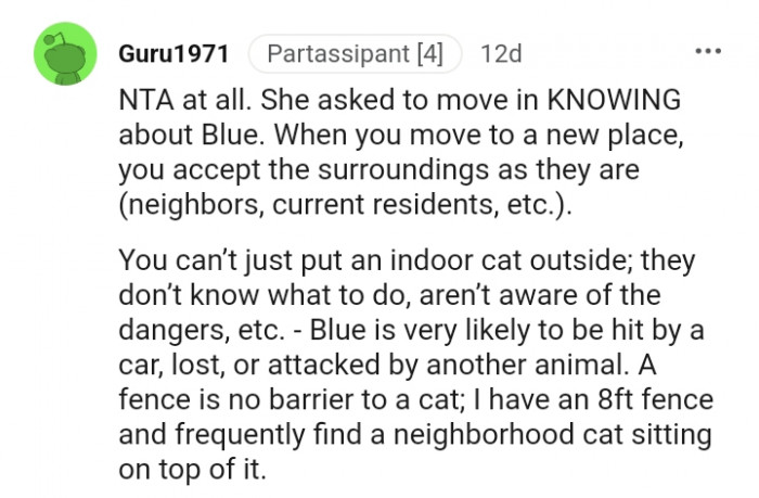 You can't just put an indoor cat outside