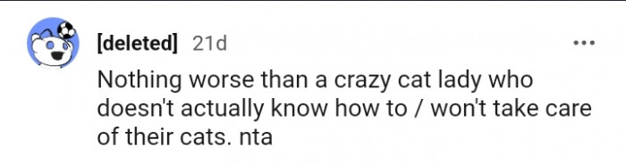 12. Nothing worse than a crazy cat lady
