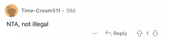 It's a free country!