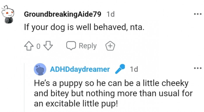 1. Nothing more than usual for a pup