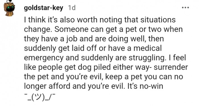 11. Getting a pet or two when you have a job