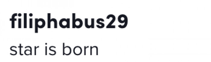 A star is born indeed