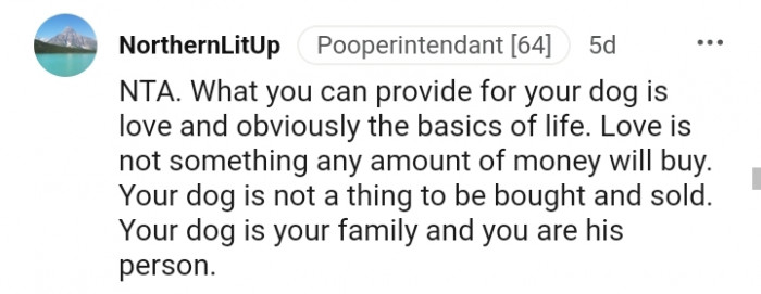 8. Life is not something money can buy