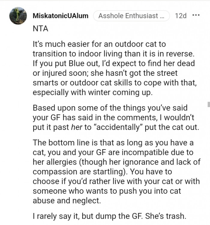 I'd expect to find her dead or injured too