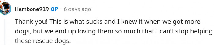 OP is aware that things like this are inevitable, but that doesn't mean they hurt any less...