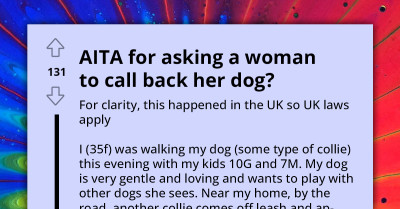Woman Walking Her Dog Encounters Irresponsible Dog Owner Who Unleashed Her Pet Despite It Being Deaf