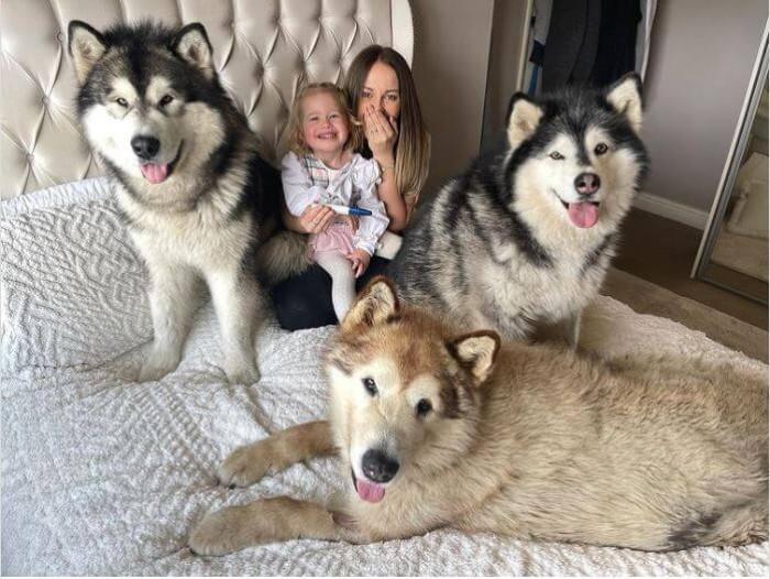 Photos and videos of the family's adventures have been shared widely on social media