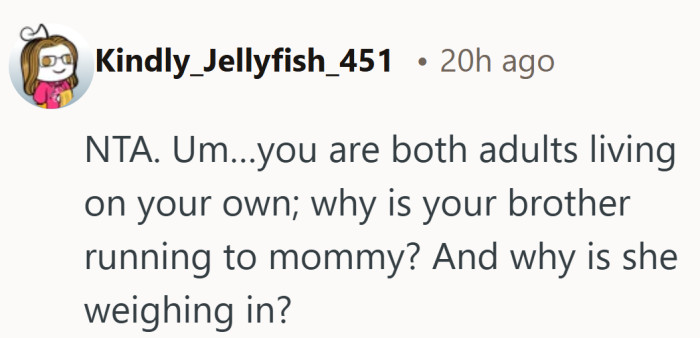 Hard not to notice how quickly this stopped being just between the two of them.