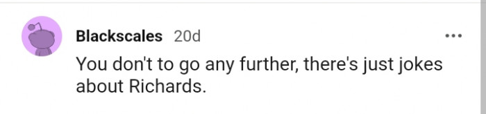 There are just jokes...