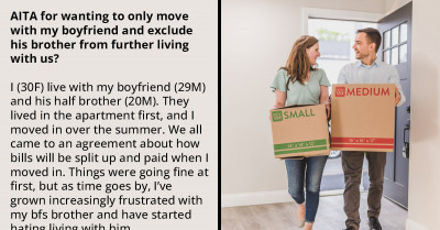 Redditor Promises BIL He Can Live With Her And BF, But Changes Mind After Getting A Preview Of What That Would Be Like