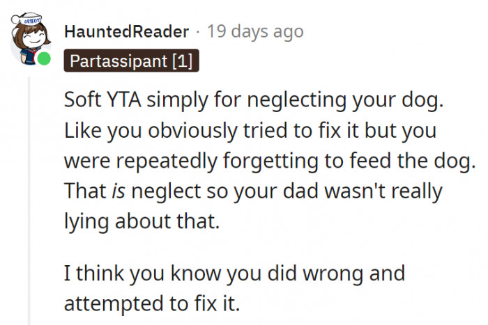 8. At least OP made an attempt to fix their mistake rather than keep it going