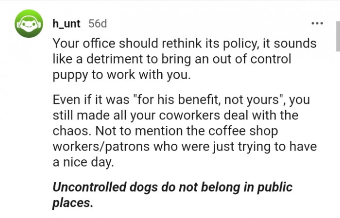 8. Rethinking the company's policies