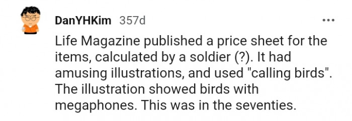 The illustration showed birds with megaphones