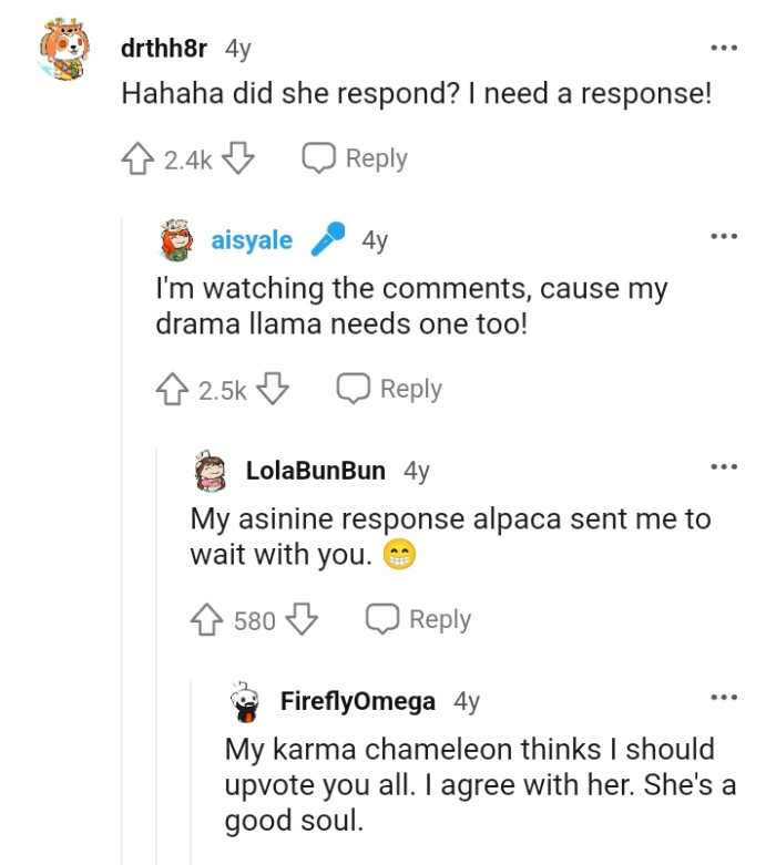 This Redditor just wants to know how the woman responded to the commenter