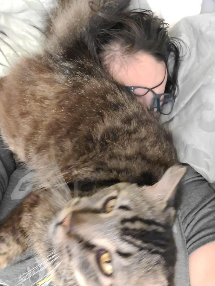 Because who needs personal space...or to breathe.