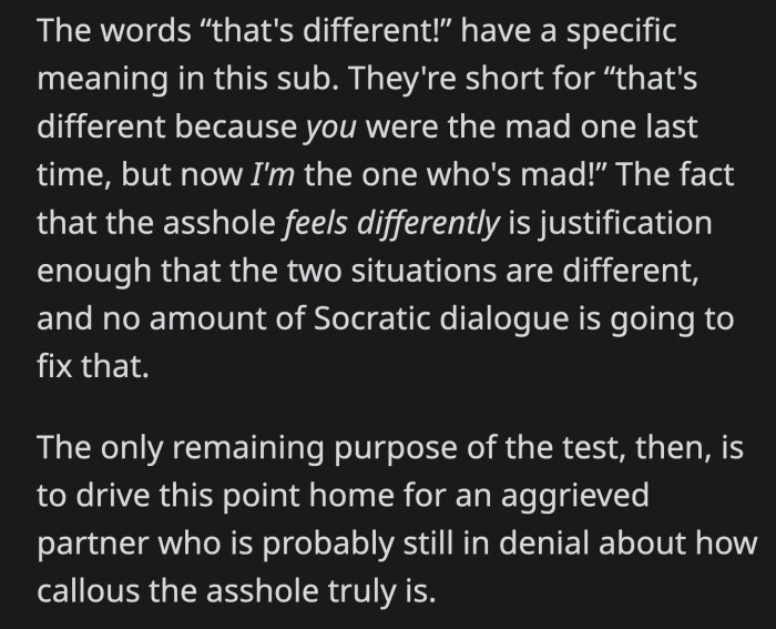 He's just an uncaring a** who can't grasp a concept unless it directly affects him. You would think that would include his child missing, but apparently not.