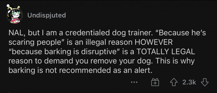 Here's how the r/legaladvice community responded to OP's situation: