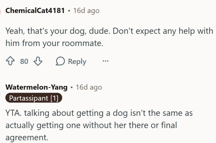 Talking about it is not the same as actually doing it...