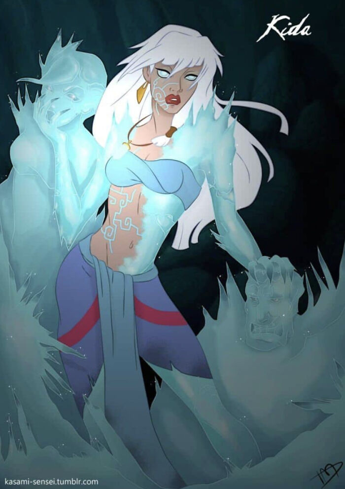 7. Kida From Atlantis: The Lost Empire