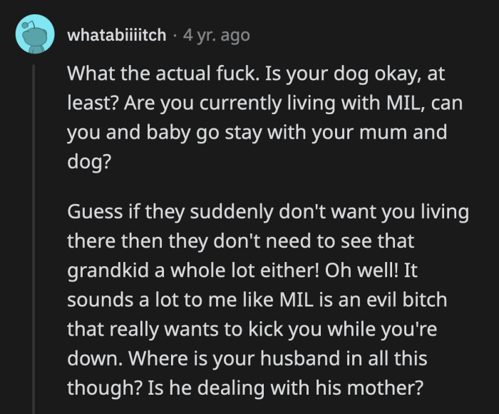 MIL Is Experiencing Buyer's Remorse. OP's Husband Should Really Talk to His Mom Instead of Letting OP Deal with Everything.