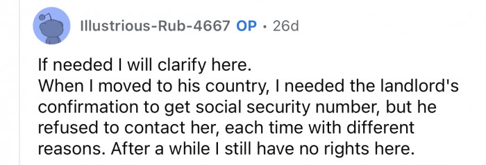 OP found herself in a pretty weird situation because of her boyfriend's decision.