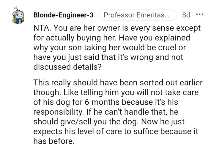 9. This should have been sorted out earlier