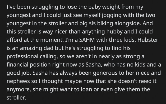 She Thought That It Would Be Perfect for Her. This Way, She Can Go Jogging with Her Youngest Kids and Easily Lose the Post-Pregnancy Weight She Has Been Struggling With.