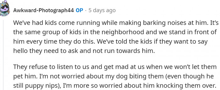 OP Shared Another Experience: