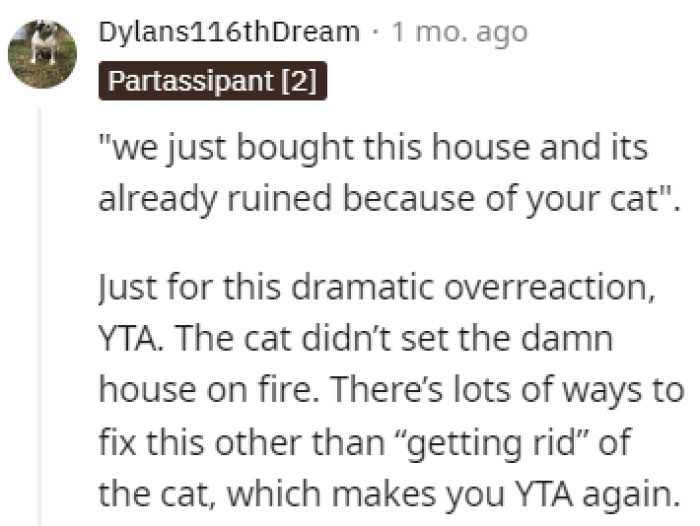 Dramatic overreaction