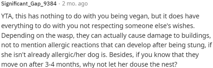 Respect others' wishes and consider potential risks, even if it contradicts personal beliefs.